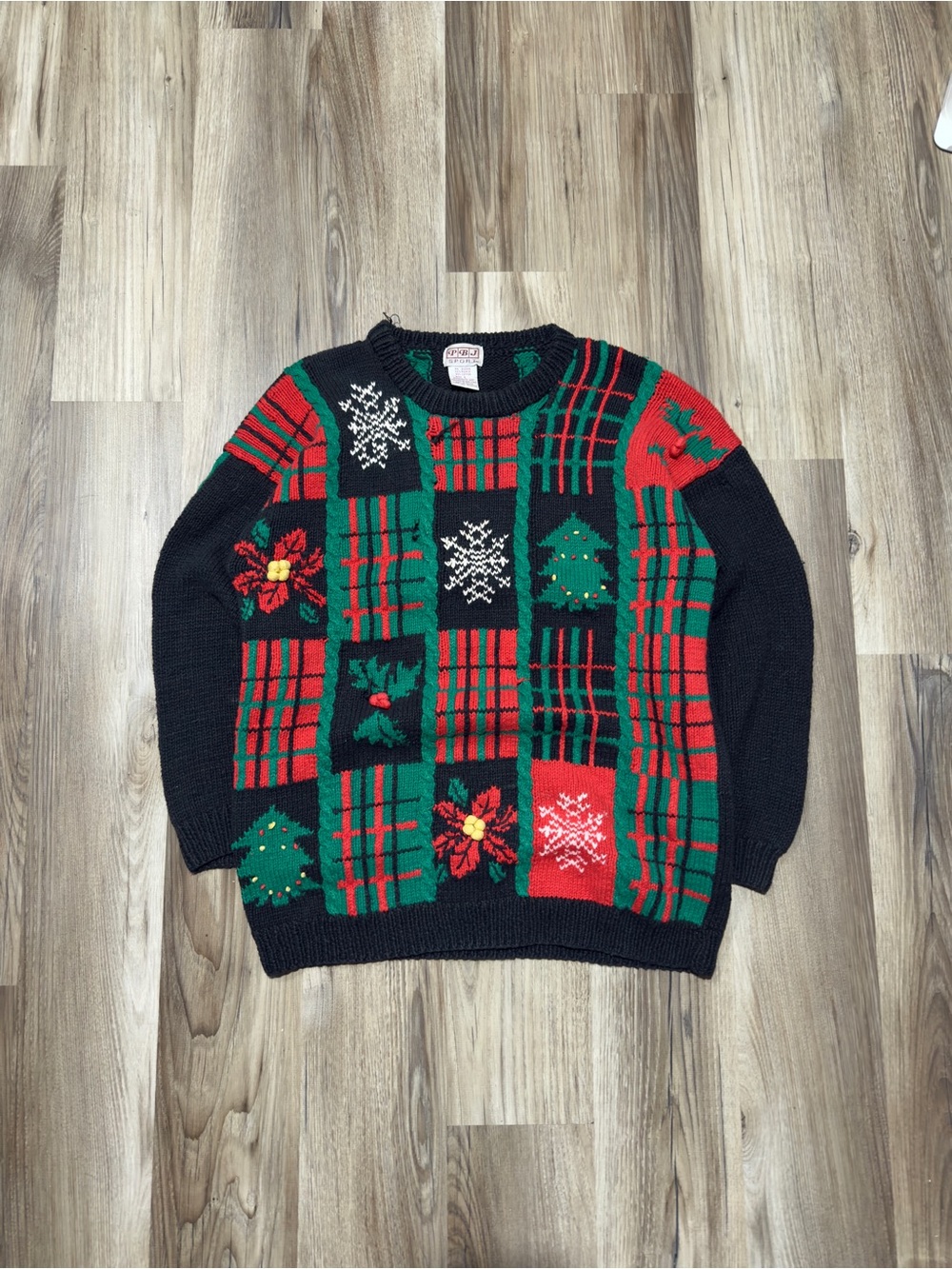 PBJ Sport Knit Heavy Cotton Sweater • Size L
